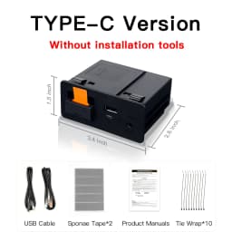 TYPE-C For Mazda P2.1 Wired or P3.1 Wireless carplay Android Auto adapter Demio Miata USB HUB 2 3 6 CX3 CX5 CX8 CX9 Retrofit Kit