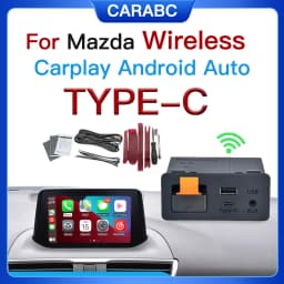 TYPE-C For Mazda P2.1 Wired or P3.1 Wireless carplay Android Auto adapter Demio Miata USB HUB 2 3 6 CX3 CX5 CX8 CX9 Retrofit Kit