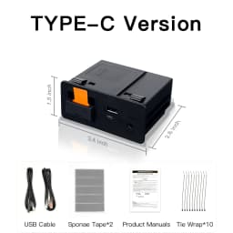 TYPE-C For Mazda P2.1 Wired or P3.1 Wireless carplay Android Auto adapter Demio Miata USB HUB 2 3 6 CX3 CX5 CX8 CX9 Retrofit Kit