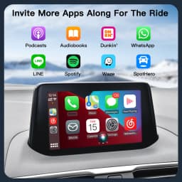 TYPE-C For Mazda P2.1 Wired or P3.1 Wireless carplay Android Auto adapter Demio Miata USB HUB 2 3 6 CX3 CX5 CX8 CX9 Retrofit Kit