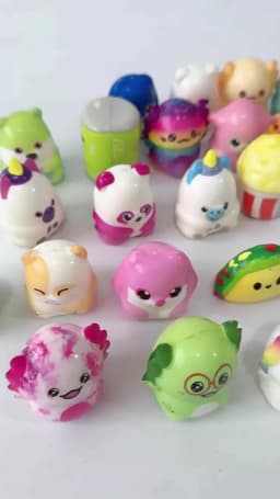 Hot 6/12PCS Kids Adult Mini Kawaii Newt Cute Stress Relief Squeeze Toys Random Slow Rising Toy Carnival Goodie Party Send Gift