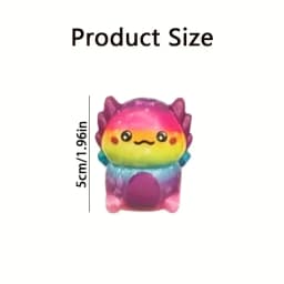 Hot 6/12PCS Kids Adult Mini Kawaii Newt Cute Stress Relief Squeeze Toys Random Slow Rising Toy Carnival Goodie Party Send Gift