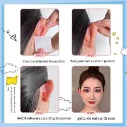 60Pcs Aesthetic Correctors Solves The Problem of The Big Ear Floppy Ear Corrector Self Adhesive Cosmetic Ear Stickers Ears Tapes
