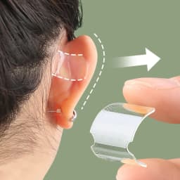 60Pcs Aesthetic Correctors Solves The Problem of The Big Ear Floppy Ear Corrector Self Adhesive Cosmetic Ear Stickers Ears Tapes