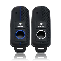 High Quality Silicone Motorcycle Remote Smart Key Case cover Fob For Yamaha TMAX530 TMAX560 2017-2023