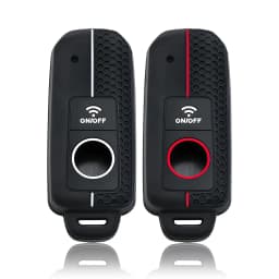 High Quality Silicone Motorcycle Remote Smart Key Case cover Fob For Yamaha TMAX530 TMAX560 2017-2023