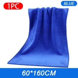 Luxuly 160X60CM Microfiber Car Wash Towel Thicken Towels Car Double-Sided Soft Cloth Auto Detailing Care Washing Drying Rags