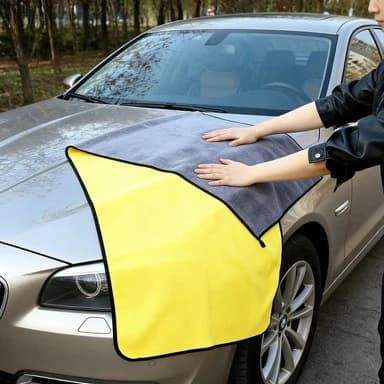 Luxuly 160X60CM Microfiber Car Wash Towel Thicken Towels Car Double-Sided Soft Cloth Auto Detailing Care Washing Drying Rags
