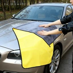 Luxuly 160X60CM Microfiber Car Wash Towel Thicken Towels Car Double-Sided Soft Cloth Auto Detailing Care Washing Drying Rags