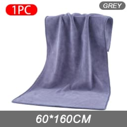 Luxuly 160X60CM Microfiber Car Wash Towel Thicken Towels Car Double-Sided Soft Cloth Auto Detailing Care Washing Drying Rags