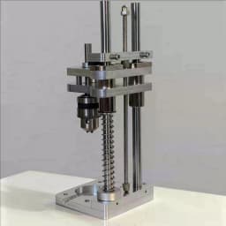Precision Aluminum Profile Vertical Positioning Tool Woodworking Drilling Stand Mini Desktop Drill Stand For Straight Hole & DIY