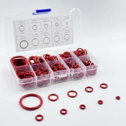 702/351pcs Silicone O-ring Set 10 Sizes Oil Heat Resistant Suitable For Cars Pipelines Circular rubber Sealing Ring Gasket Pad