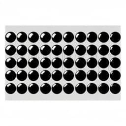 50Pcs/Lot 14MM Crystal Epoxy Stickers For VVDI KD Remote Key