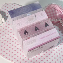 M5 Storage Box Organizer 3-inch Album Stickers Notes Idol Cards Photos Cute Name Card Holder Minimalist Style
