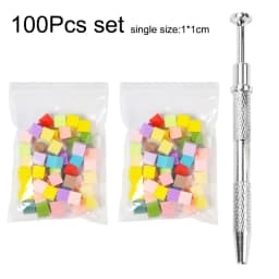 Mini Square Nail Art Sponge with 4 Claws Nail Gradient Brush Set Multipurpose Blush Gradient Sponges Beauty Manicure Supplies