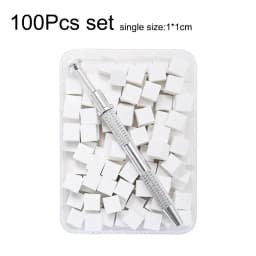 Mini Square Nail Art Sponge with 4 Claws Nail Gradient Brush Set Multipurpose Blush Gradient Sponges Beauty Manicure Supplies