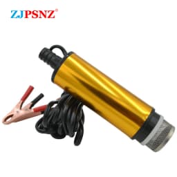 Portable Electric Submersible Pump 12V 24V Diesel Oil Water Sewage Water Transfer Pump Fuel Pump Kit for Car Camping Fishing RV