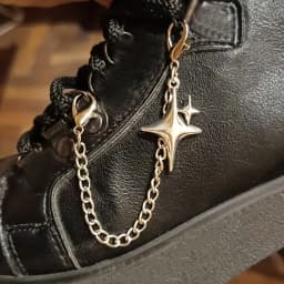2pcs of Star Pendants for Shoe Chains, Decorative Items for Shoes And Boots, Suitable As Birthday Or Holiday Gifts