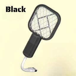 Rechargeable Mosquito Swatter UV Light Bug Zapper Electric Fly Killer Insect Racket Portable Pest Control for Outdoor Camping