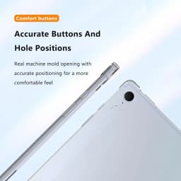 Tablet Cover for Samsung Galaxy Tab A11/A9/A11 Plus/S6 Lite/A8/A7/A7 Lite Slim TPU Anti-Yellowing Silicone Transparent case