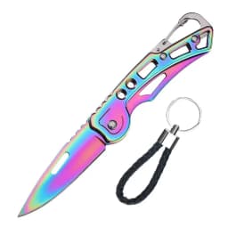 Outdoor Eagle Claw Knife Curved Detached Express Short Personalized Carrying Wolf Folding Knife Camping Survival Knife