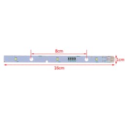 【AD】2PCS Freezer Light Bar LED Strip For RONGSHENG/ HISENSE Refrigerator LED Light E349766 MDDZ-162A 1629348 DC12V 2W