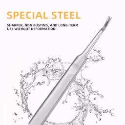 metal Cuticle Pusher Dead Skin Remover Nail Care Tool for Manicure