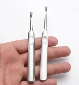 metal Cuticle Pusher Dead Skin Remover Nail Care Tool for Manicure