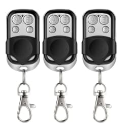 4Button 433MHz Universal Metal Push Button Remote Control Transmitter ABCD / Lock Unlock 4 Buttons Garage Door Opener Remote