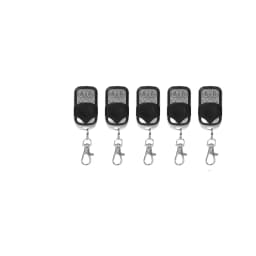 4Button 433MHz Universal Metal Push Button Remote Control Transmitter ABCD / Lock Unlock 4 Buttons Garage Door Opener Remote