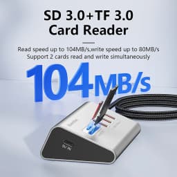 Blueendless Aluminium 10Gbps USB3.2 Gen2 4/10port HUB Docking Station USB-C USB-A Type C Splitter Adapter for PC Laptop macbook