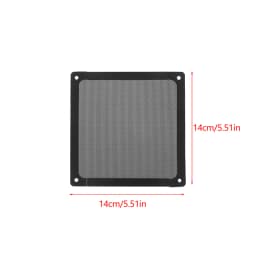 Dust Filter For Computer Cooler Fan Anti Dust Net Cover Dust Filter Mesh Net Magnetic Frame PC Chassis Cooling Fan Dust Filter