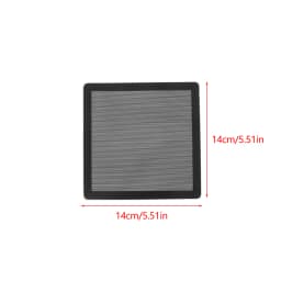 Dust Filter For Computer Cooler Fan Anti Dust Net Cover Dust Filter Mesh Net Magnetic Frame PC Chassis Cooling Fan Dust Filter