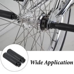 Bicycle Anti Skid Pegs Lead Foot For BMX Bike Fit 3/8'' Axle Footrest-Lever Bike Pegs Aluminum Alloy Bicycle Accessories