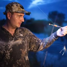 Outdoor LED Hat Clip Light Super Bright Headlamp Clip on Cap Hat Torch for Fishing Camping Hunting