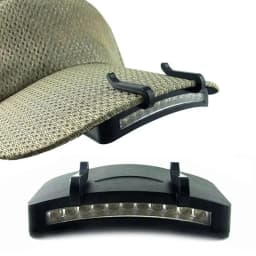 Outdoor LED Hat Clip Light Super Bright Headlamp Clip on Cap Hat Torch for Fishing Camping Hunting