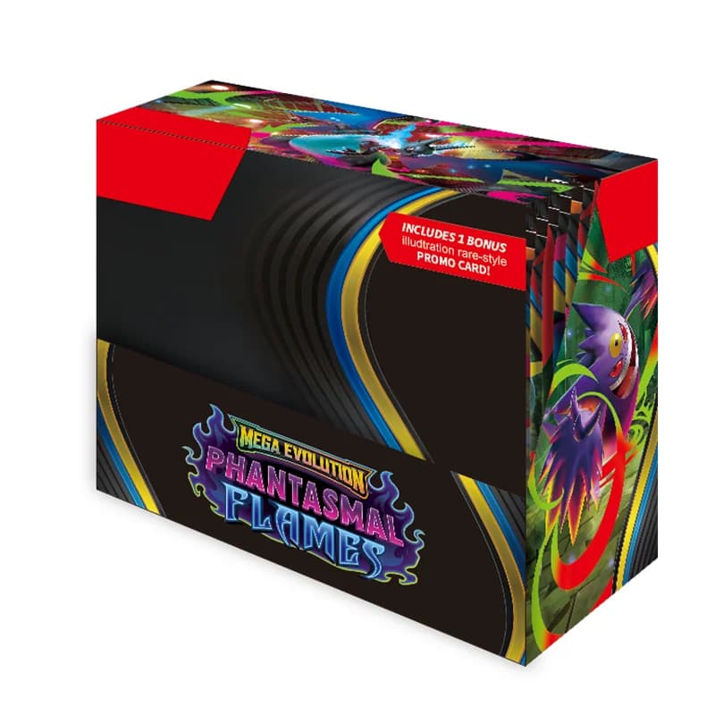 360Pcs/Set Pokemon Card MEGA EVOLUTION PHANTASMAL FLAMES Prismatic Evolutions Black Bolt English Booster Battle Transaction Card