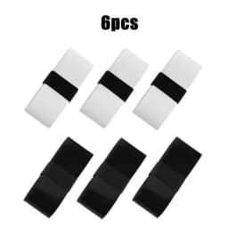6 Piece of Badminton Grip Anti Slip Straps, Tennis Racket Sports Grip Pads, Shock-Absorbing Grip Straps