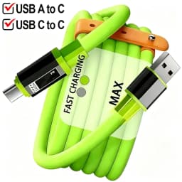 Super Fast Charging Cable Type C To Type C Universal High Power Charger USB Cord for iPhone 16 15 14 Xiaomi Huawei Samsung