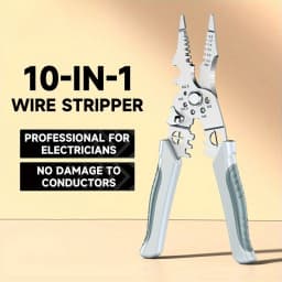 1/2PCS Multifunctional Electrician Pliers 6-in-1 Wire Stripper Separator Cutting Crimping Tool for Cable Repair Installation