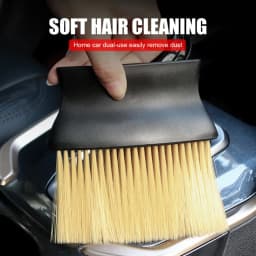 Car Interior Sweeping Dust Soft Brush Car Wash Tool Artifact Car Interior Gap Dust Brush Air Outlet Cleaning Brush