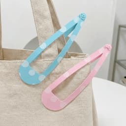 Cute Polka Dot Extra-large Hair Clips 20cm INS Hoodies BB Clip Creative Kawaii Funny Hair Grip Daily Wearing