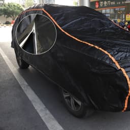 S-XLarge Waterproof 6 Layer Car Cover Heavy Duty Cotton Lined UV Protection UK