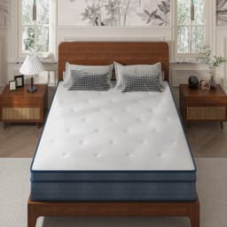 Single/Small Double/Double/King Size 10.24" Pocket Spring Mattress-in-a-Box | Medium-Firm Support | Motion Control & Pressure Re