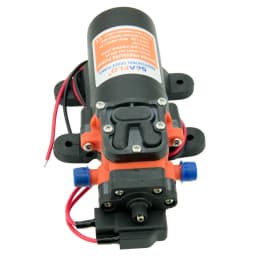 12V Self-Priming Diaphragm Water Pressure Pump 70 PSI 1.1 GPM for Boat RV Caravan Fresh Water System