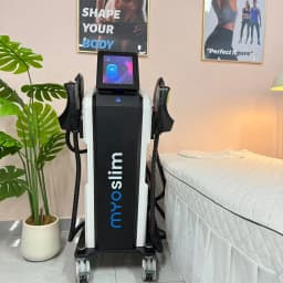 Myoslim 15 Tes 6500W Neo RF Black Gold Sculpt Machine Fat Body Slimming Technology Muscle Stimulation Sculpting salo