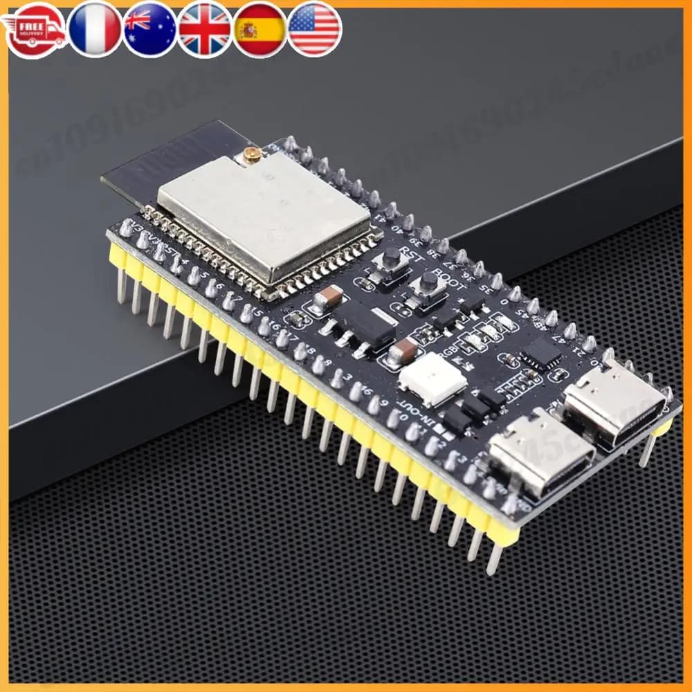 ESP32-S3 Dual Type-C Development Board WiFi Expansion Board 2.4G Wifi Module for Arduino
