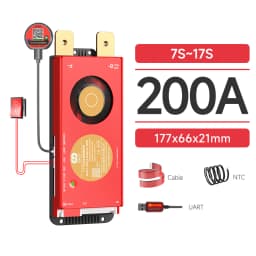 Daly Smart Active BMS 4s LiFePO4 8s 24V 16s 100A 150A 40A 60A 200A 12V 48V LiFePO4 1A Active Balance with UART RS485 WiFi Key