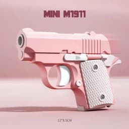 New Arrival Stress Relief ABS Plastic Mini 1911 3D Printed Gravity Fidget Gun Pistol Toy Gift Promotion Toy For Boys