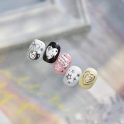 Fashion Silver Metallic Texture Nail Stickers 5D Embossed Stars Bow Love heart Cat Wings Nail Art Stickers DIY nail decoration